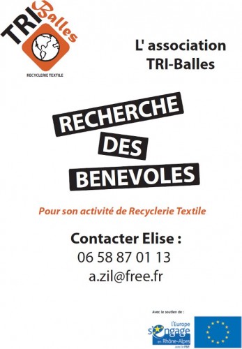 bénévoles, association, recyclerie textile, friperie